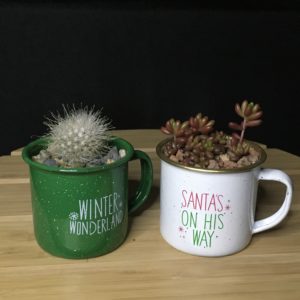 Tiny Tin Christmas Mug