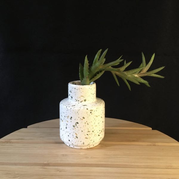 Green Speckled Pot new