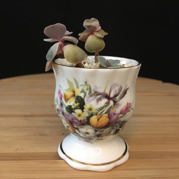 Floral Egg Cup